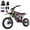 Red, variant on Oryxearth 2500W Electric Dirt Bike, 34 Mph Off-Road E Dirt Bike with Hydraulic Brakes and 48V 20AH Removable Battery, Yellow