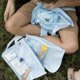 thumbnail image 3 of Juego de 3 bolsas de viaje Tiny Twinkle a prueba de desorden (azul nube), 3 of 7
