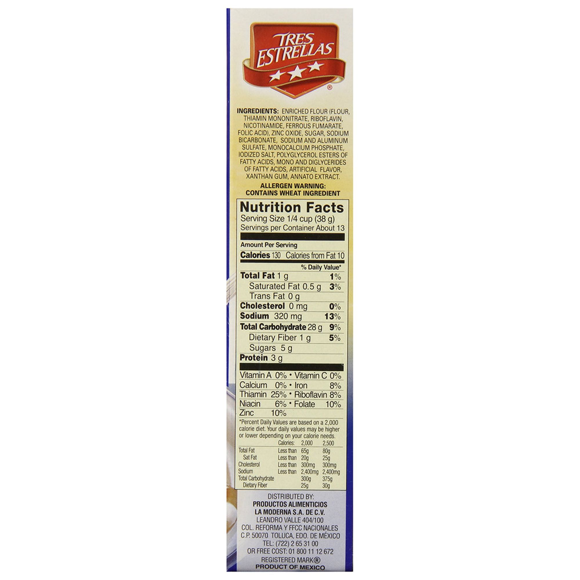 Tres Estrellas Traditional Hot Cakes Mix, (Pack of 3)