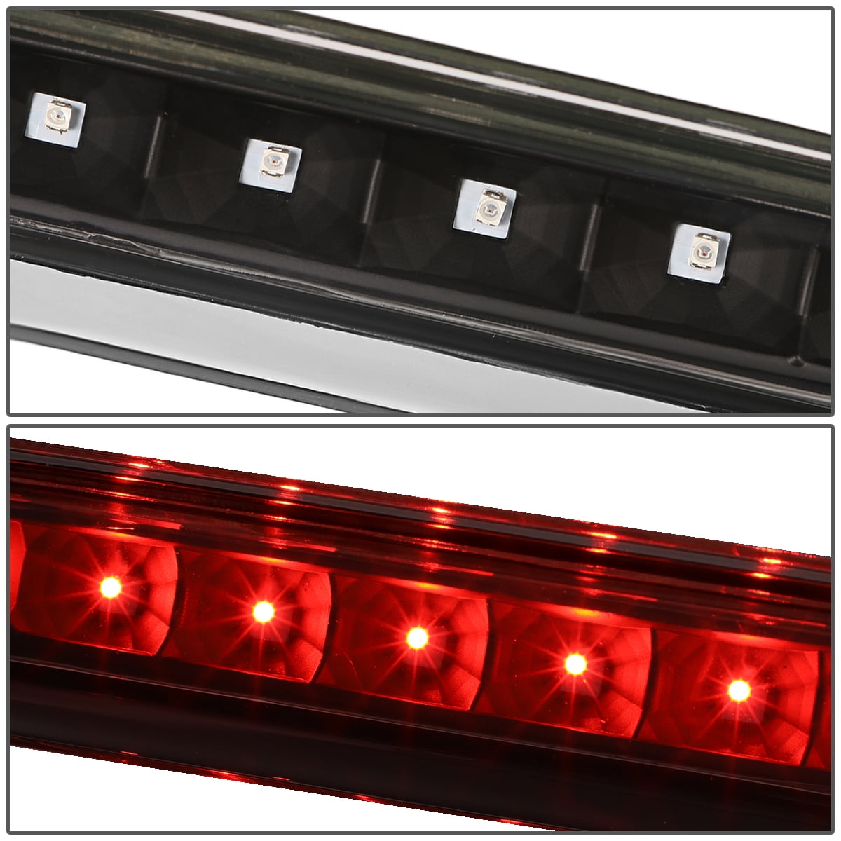 For 10-17 Chevy Equinox/GMC Terrain DNA Motoring 3BL-GMCEQ13-LED-BK LED 3rd Third Tail Brake Light For 10-17 Chevy Equinox/GMC Terrain DNA Motoring 3BL-GMCEQ13-LED-BK LED 3rd Third Tail Brake Light
