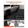 thumbnail image 3 of Heavy Duty 4x10 ft Garage Floor Mat, 2.2 mm Thickened PVC Diamond Plate Protector, 3 of 6