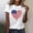 X001-Multicolor, variant on Goodtrade8 Women's July 4th T Shirts American Graphic Pullover Casual Summer Red White and Blue Short Sleeve , Independence Day Red White and Blue Tops for Women Crew Neck