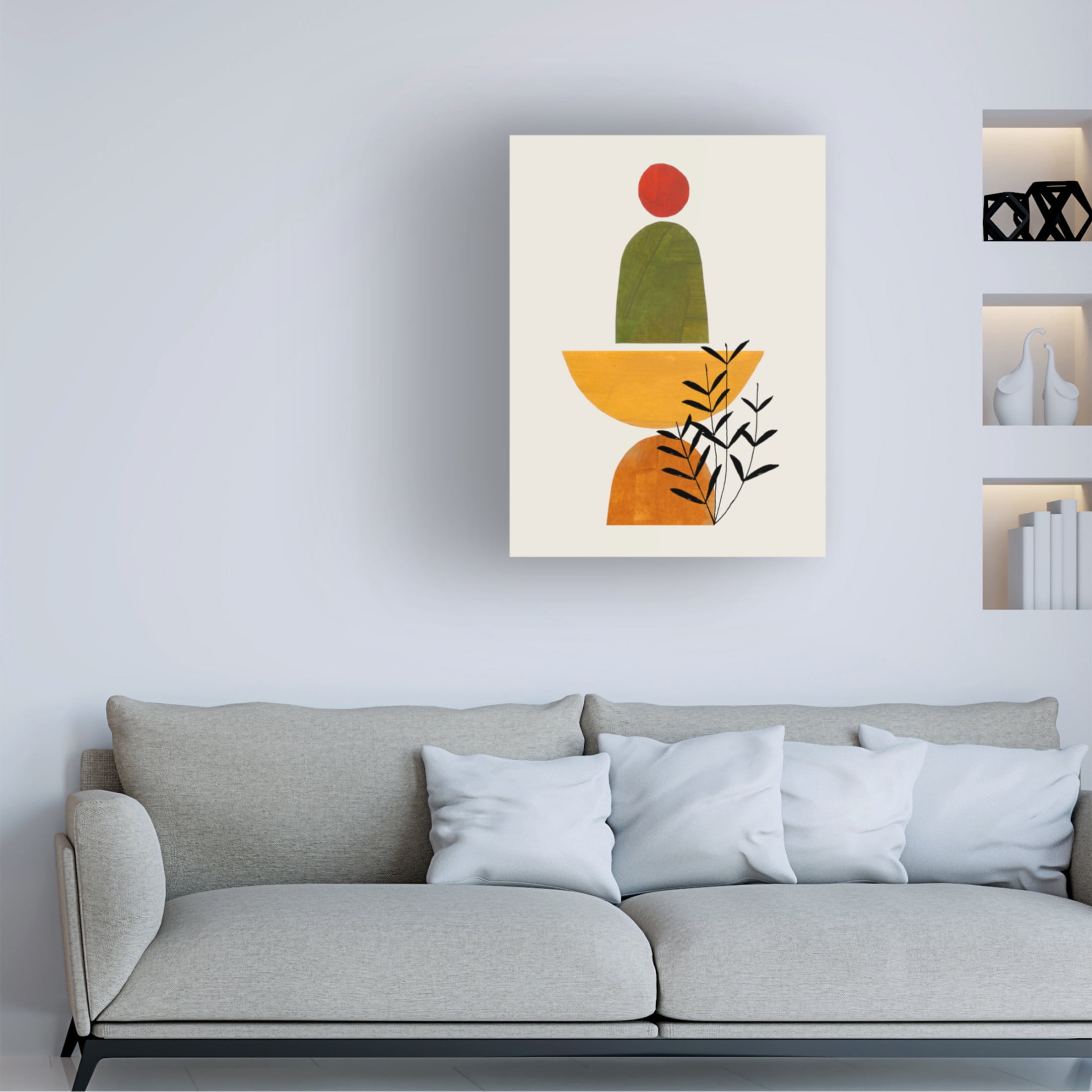 Trademark Fine Art Ejaaz Haniff Banana Garden Canvas Wall Art