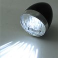 thumbnail image 3 of Sonducket Faro LED para bicicleta luz delantera ciclismo de montaña seguridad nocturna lámpara con pilas 200LM negro sin visera Type3 NO3, 3 of 6