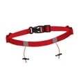 thumbnail image 2 of Quzzie Race Number Belt with Adjustable Closure And 6 Loops for Carrying Nutrition. Reflective Polyester Sports Belt. Comfortable And Secure for Racers. Red, 2 of 8