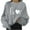 E-Grey, variant on Celebrate Carnival atmosphere with Basics Women Casual Fashionable Long Sleeve Long Sleeve Women T Shirts for Women
