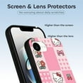 thumbnail image 3 of Melody Hello Kitty Compatible with iPhone 16 E Case Full Covered Soft Slim Rugged TPU Phone Case Shockproof Non-Slip Anti-Fingerprint Basic Cases Protection, 3 of 5