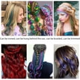 thumbnail image 3 of Pieza de peluca de color que cuelga de la oreja, pieza de extensión de cabello teñido, pieza de una tarjeta, rollo caliente, pieza de extensión de cabello invisible, paquete de cabello de 44 colores, 3 of 3