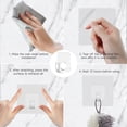 thumbnail image 6 of Large Adhesive Hooks, 10 Pack Heavy Duty Utility Hooks for Hanging 33lb, Damage Free Sticky Hanging, No Trace Self-Adhesive Wall for Kitchen Bathroom Office Multiple Uses, 6 of 8