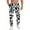 1White11, variant on Men's Casual Pants Leopard Print Elastic Waist Jogger Sweatpants With Pockets And Drawstring Streetwear Comfort Fit Straight Leg Trousers Holiday Vacation Trendy Cozy Trouser