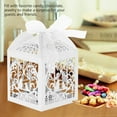 thumbnail image 5 of 150PCS Wedding Favor Sugar Chocolate Boxes Wedding Decoration for Wedding Birthday White, 5 of 8
