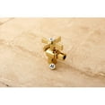 thumbnail image 4 of Kingston Brass CC43200 1/2" Sweat x 3/8" OD Comp Angle Stop Valve, Matte Black, 4 of 7