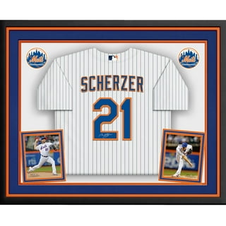 Pete Alonso Signed New York Mets Framed Premium Deluxe Jersey - Fanatics