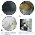 thumbnail image 3 of Designart "Yellow White Hyacinth Scenery III" Floral Hyacinth Wall Art Living Room, 3 of 5
