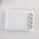 thumbnail image 4 of Shower Curtain 120x200 cm, White Shower Curtain, Washable Fabric, 120x200 cm-2025, 4 of 5
