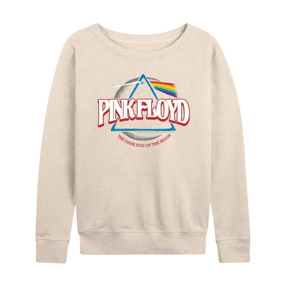 Pink Floyd - DSOTM Crescent - Women's Lightweight French Terry Long Sleeve Shirt