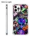 thumbnail image 4 of Trippy Alien Case Compatible with iPhone 14 Pro,Unique Art Design TPU Bumper Cover Case, 4 of 5