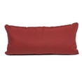thumbnail image 2 of TKC Coussins d'Extérieur Rectangle en Tissu Rouge Terre Cuite (Lot de 2), 2 of 2