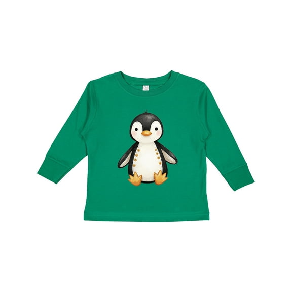 Inktastic Baby Penguin Boys or Girls Long Sleeve Toddler T-Shirt