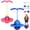 Pink+blue, variant on Balance Jumping Ball, 2026 Balance Pogo Ball, Pogo Jumper with Handle and Ball Pump, High Jump Toy Bounce Jump Trick Board Pogo Bouncing Ball Safe and Fun Pogo Stick for Adults