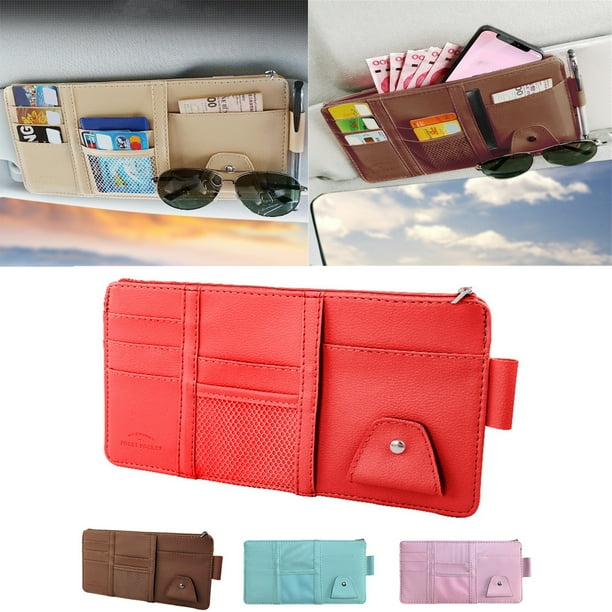 Happy Date Car Sun Visor Organizer, Registration and Document Holder