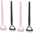 thumbnail image 2 of 4pcs Eyelash Comb,Arc Stainless Steel Teeth Eyelash Brush with Comb Cover,Portable Mascara Separator Eye Lash Grooming Tool, 2 of 5