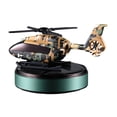 thumbnail image 1 of Solar Powered Car Air Helicopter Aromatherapy Diffuser with Rotating Propeller for Automotive Interior Decoration and, 1 of 4