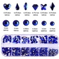 thumbnail image 2 of Diamantes de imitación de cristal para uñas, piedras preciosas de vidrio planas para uñas, manualidades, ropa, zapatos, joyería Adepaton Uñas Postizas y Decoración, 2 of 5