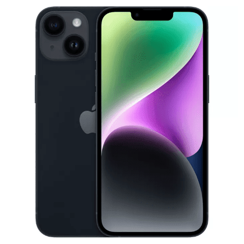 Pre-Owned No Plan-Unlocked Device Apple iPhone 14 Cell Phone 128GB 5G Black