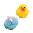 thumbnail image 4 of Animal Face Loofah Exfoliator Sponge - Bunny and Frog, 4 of 7