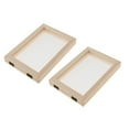 thumbnail image 1 of Fabricación de Papel de 2 Piezas Rectangular con Malla Semitransparente Para Bricolaje Manualidades 6 Pulg, 1 of 2