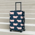 thumbnail image 6 of Hirioo Pig 1 for Elasticity Suitcase Cover (No luggage Included) Durable Luggage Protector Fits 18-32 Inch Luggage-Small, 6 of 7