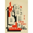 thumbnail image 3 of Tadeusz Cieślewski 14x18 Black Modern Framed Museum Art Print Titled - 1 Polish Graphics Salon. 21 I - 9 II. Nowy Świat 19 (1928), 3 of 5
