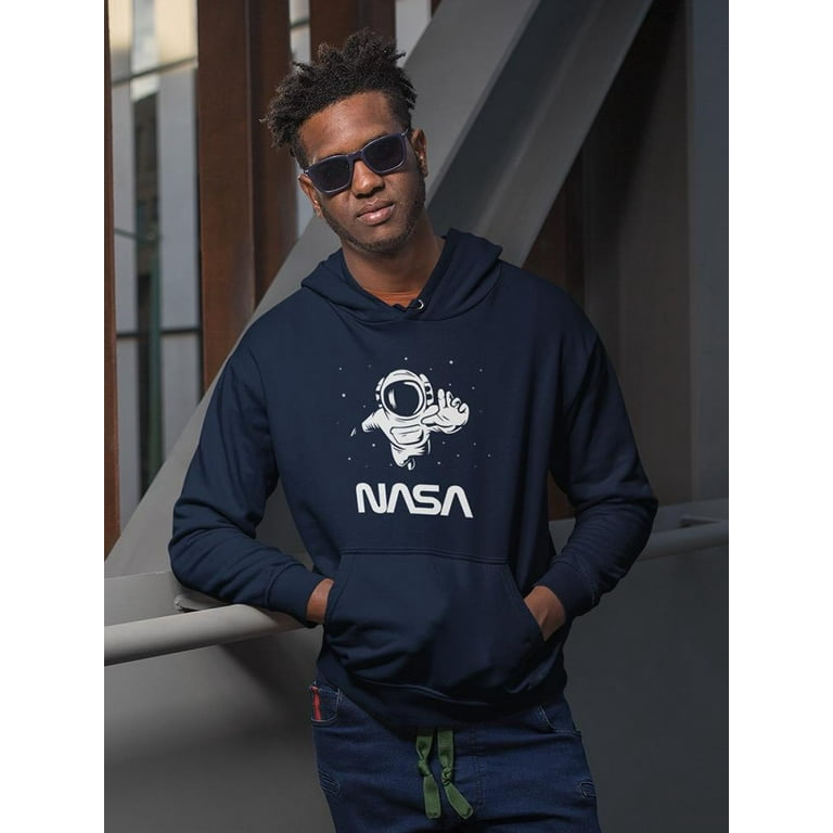 NASA Nasa Astronaut Reaching Camera Hoodie Men NASA Designs Male