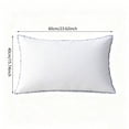 thumbnail image 3 of White Throw Pillow Inserts, High Elasticity Cotton Pillow, Couch Cushion, Sham Stuffer (23.6x15.7inch), 3 of 5