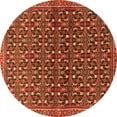 thumbnail image 1 of Ahgly Company Indoor Round Persian Orange Traditional Area Rugs, 6' Round, 1 of 1