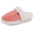 thumbnail image 2 of Womens Fuzzy Slippers Plush Lined Winter Slippers Soft Sole Cozy Indoor Outdoor Warm Shoes Comfortable Design Ideal for Home and Couples, 2 of 8