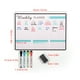 thumbnail image 2 of Fiudx Artículos en oferta con ofertas flash Pegatina magnética para frigorífico que se puede borrar para escribir notas Pizarra blanca suave magnética Programa autodisciplinado, 2 of 5