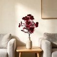thumbnail image 5 of Fall Outdoor Home Decor Artificial Flowers Pansies and Violets for Living Rooms and Seasonal Arrangements, 5 of 5