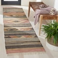 thumbnail image 2 of SAFAVIEH Kilim Marie Tribal Runner Rug, Blue/Rust, 2'3" x 9', 2 of 8
