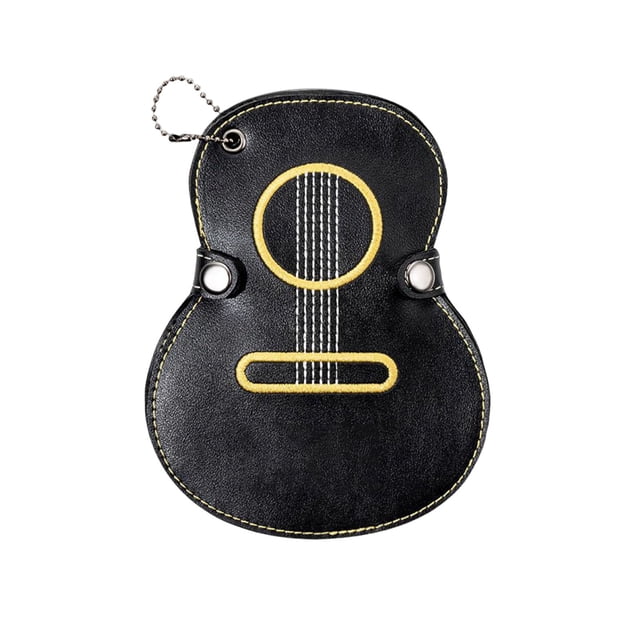 Guitar Pick Case Pu Material 17 Slots Design Storage Bag for Guitar Lovers, Pick Storage, Music Accessory