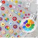 thumbnail image 1 of Nuevos adhesivos adhesivos para decoración de uñas de girasol 5D en relieve, sol de verano, flor feliz, arcoíris, pegatina decorativa para decoración de uñas (3 hojas), 1 of 5
