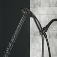 Mainstays 5Setting Handheld Shower Head, Matte Black