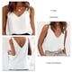 thumbnail image 5 of Camisola con cuello en V, Camisola con cuello en V Camisola informal de satén Camisola de satén Instalación sin esfuerzo, 5 of 6