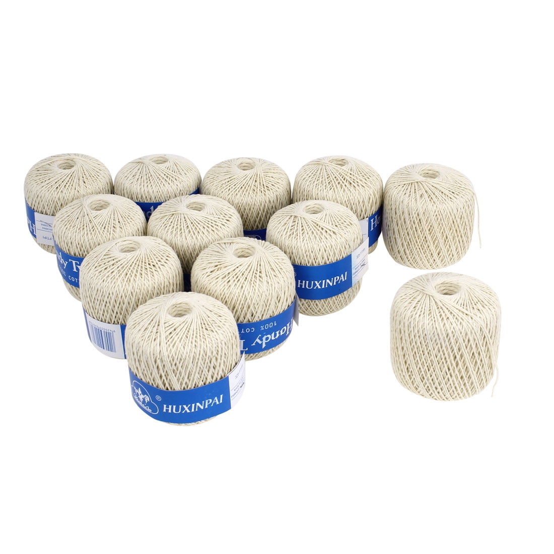 Unique Bargains 12 Pcs Cotton 325Ft Twine String Rope Binder School