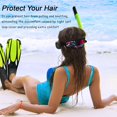 thumbnail image 5 of FrostHike 3 Pieces Neoprene Dive Strap Cover Neoprene Dive Mask Strap Comfortable and Non-Slip Dive Wrapping Strap for Dive and Snorkel Masks Water Sports, 5 of 5