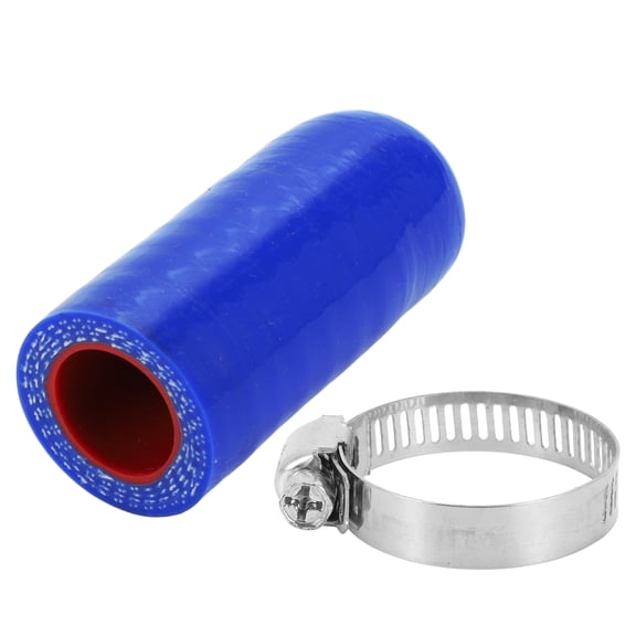 Unique Bargains 3/4" 19mm ID 4-ply Polyester Silicone Rubber Hose End Cap for Coolant Turbo Bypass Valve Vacuum 5.4mm 60mm Blue Red