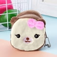 thumbnail image 5 of Naierhg Cute Plush Panda Animal Small Coin Purse Zipper Money Wallet Kids Birthday Gift Blue Panda##, 5 of 8