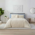 thumbnail image 3 of Vellux Cloud Round Decorative Throw Pillow, 12", Cream, 3 of 4