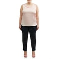 thumbnail image 7 of JMS Just My Size by Hanes Women's Plus Size 2 Pocket Pull On Pants, Single and 2 Pack, 7 of 7